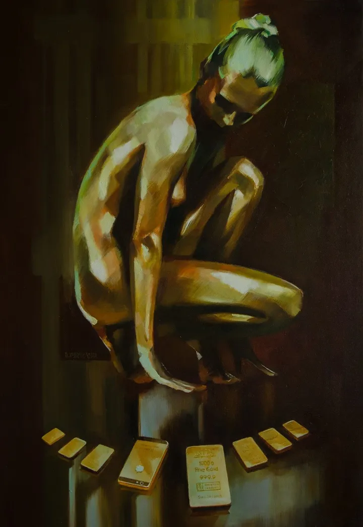 Gold, œuvre de Vasyl Khodakivskyi