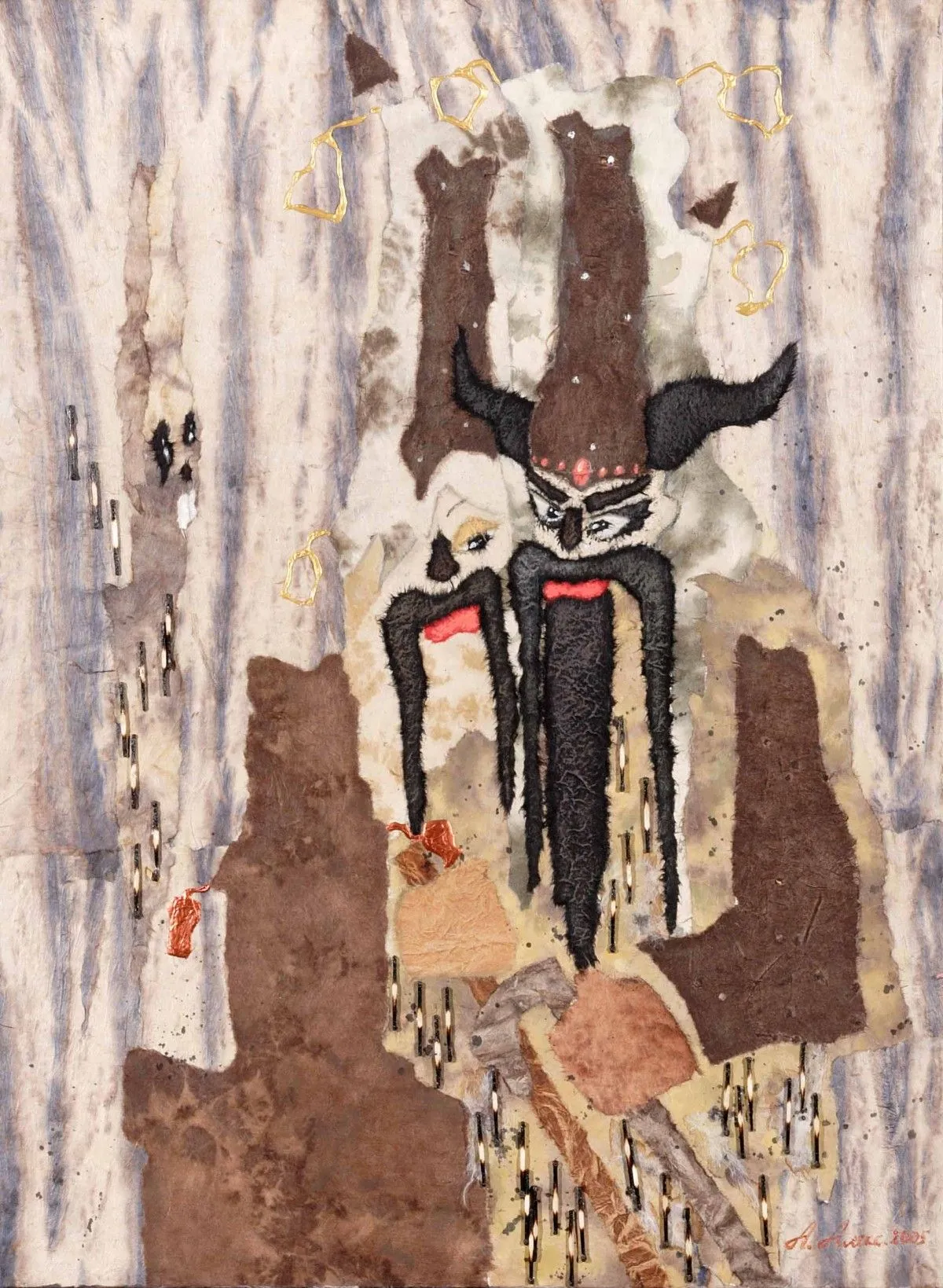 Series "Mummers" "Conspiracy", œuvre de Anelia Aleksandrova