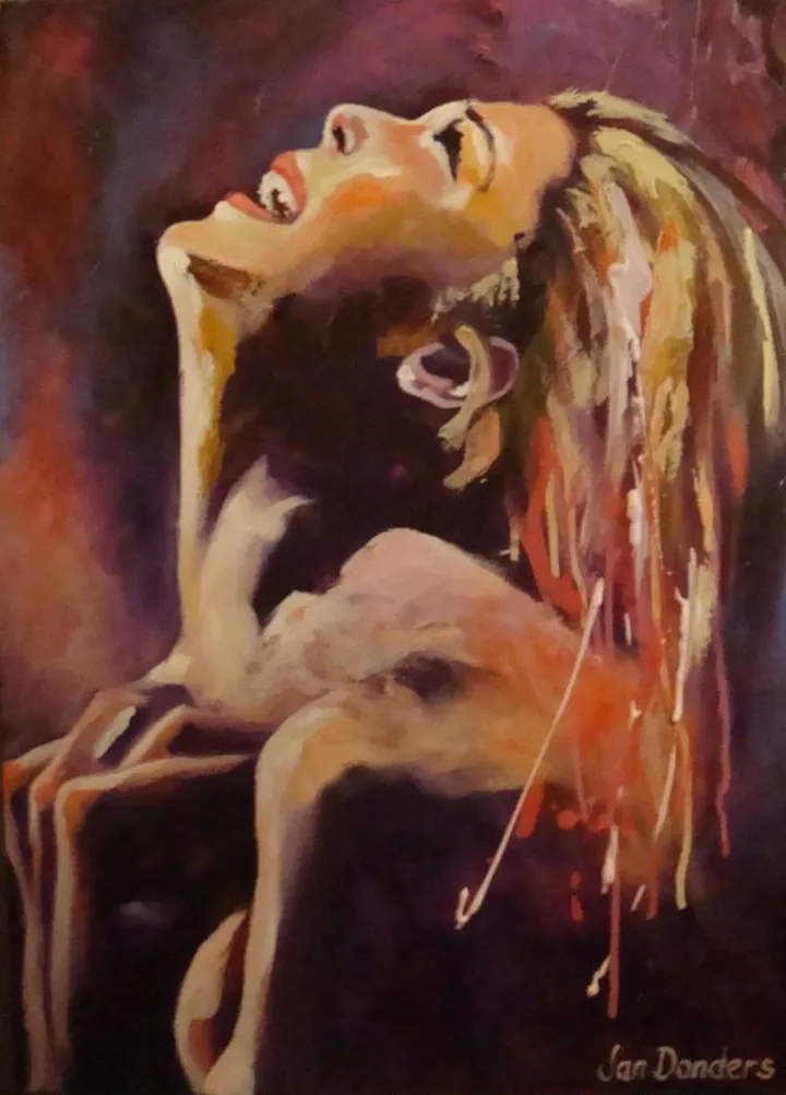 Crying, artwork by Jan Donders