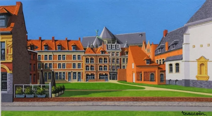 l'ilot comtesse, lille., artwork by Thierry Traccoën
