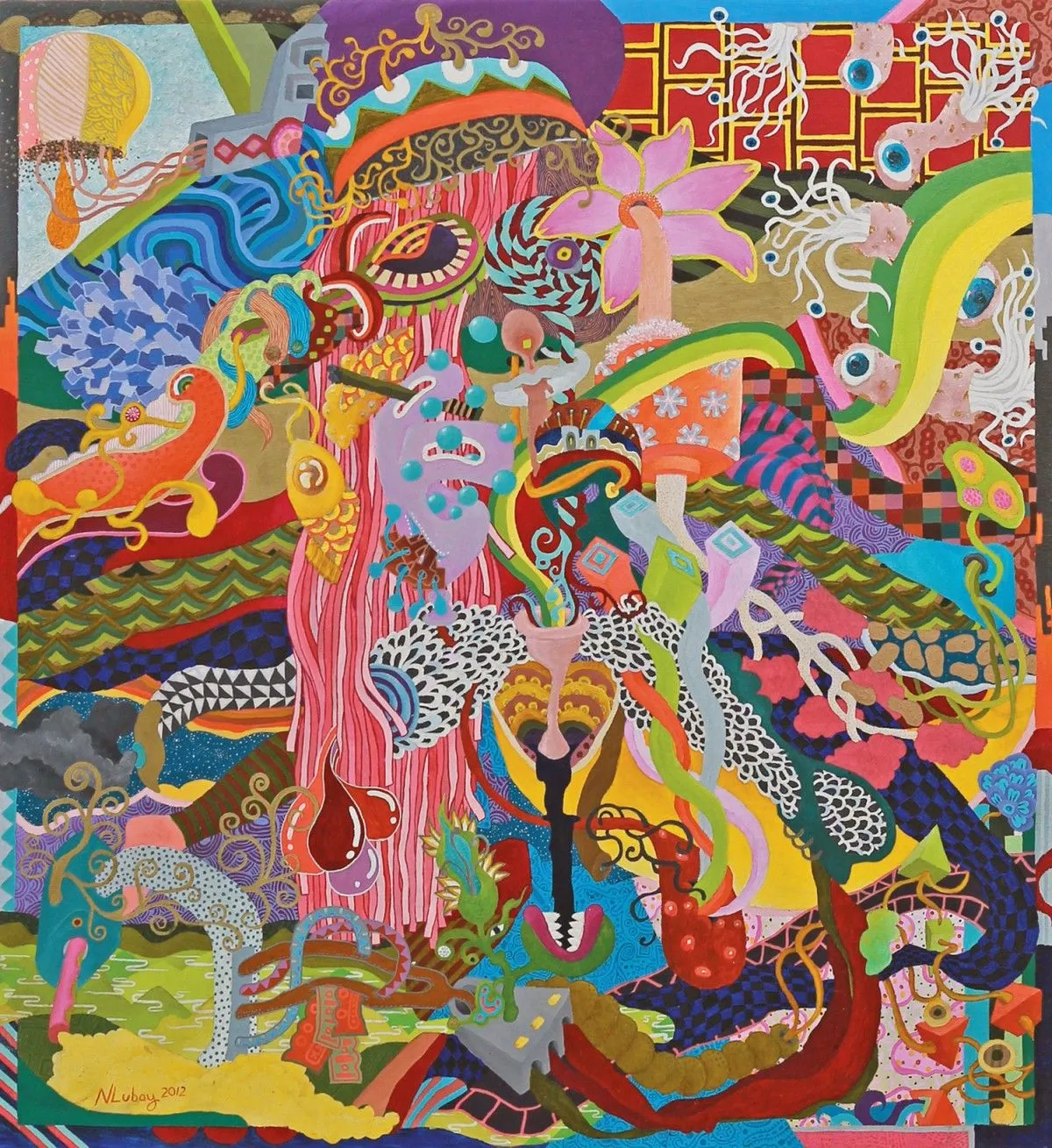 MIRROR, artwork by Nasser Lubay