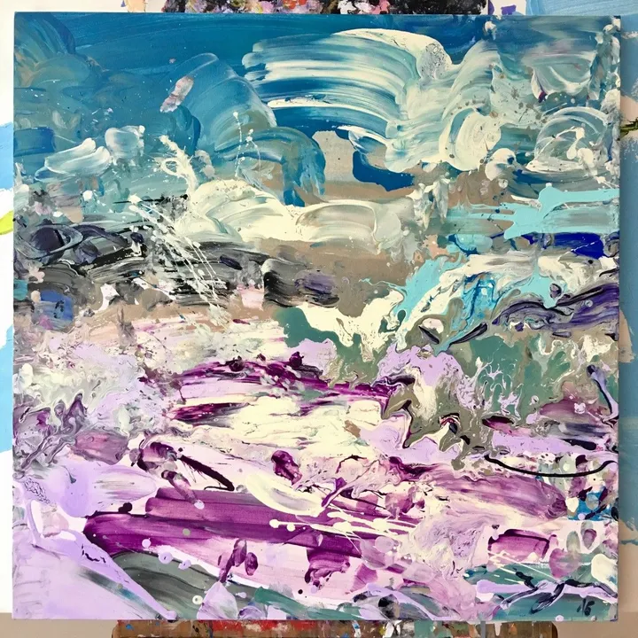 january landscape, œuvre de Began Deari