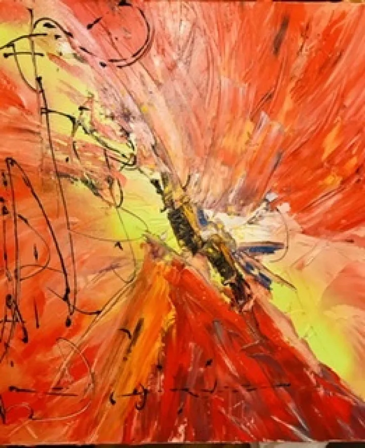 Toscane, œuvre de Maryse Menard