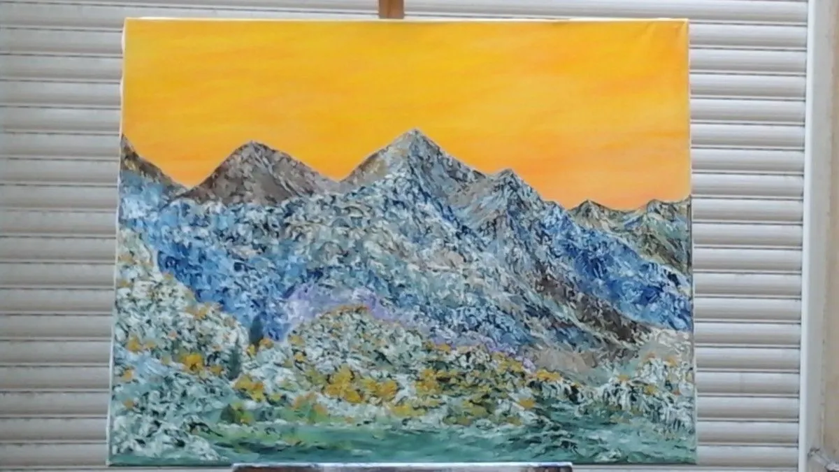 de "LOU PASTOU"  Le Tabe massif du st barthelemy (09), artwork by christophe caron