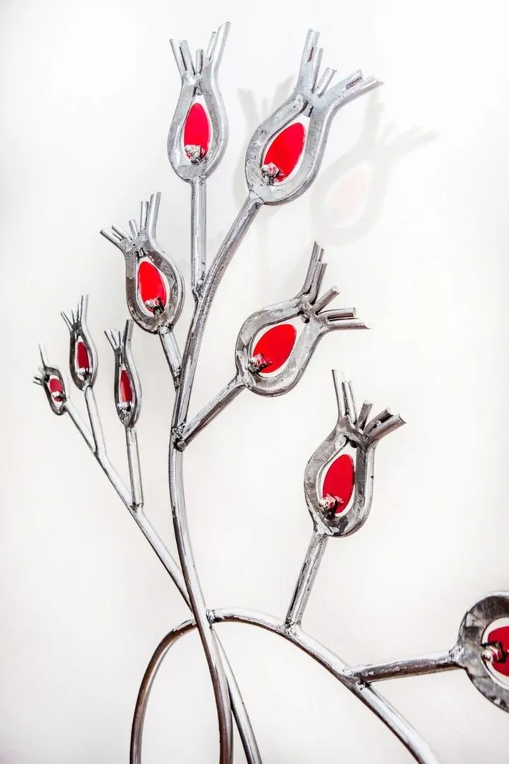Peacock tree, œuvre de Corlene Furstenberg