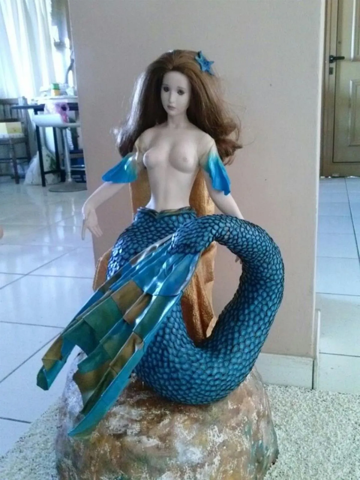 mermaid, artwork by Maro Aspri