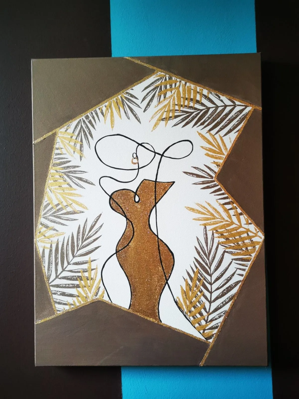 La dame au chapeau, artwork by Nora De souza