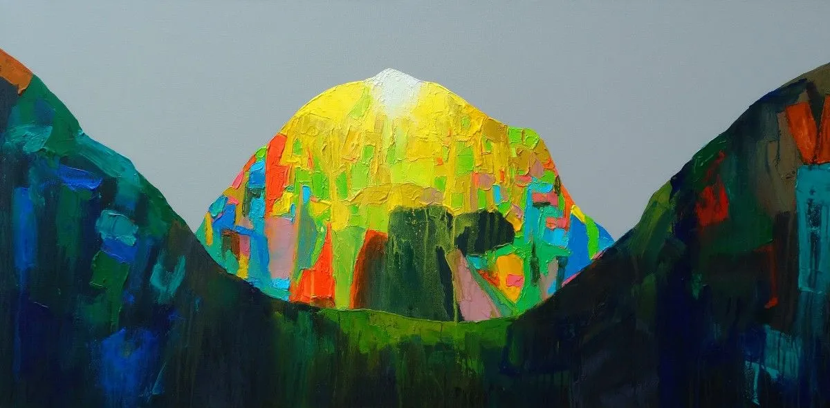 Mystery of God III, artwork by Abhishek Kumar