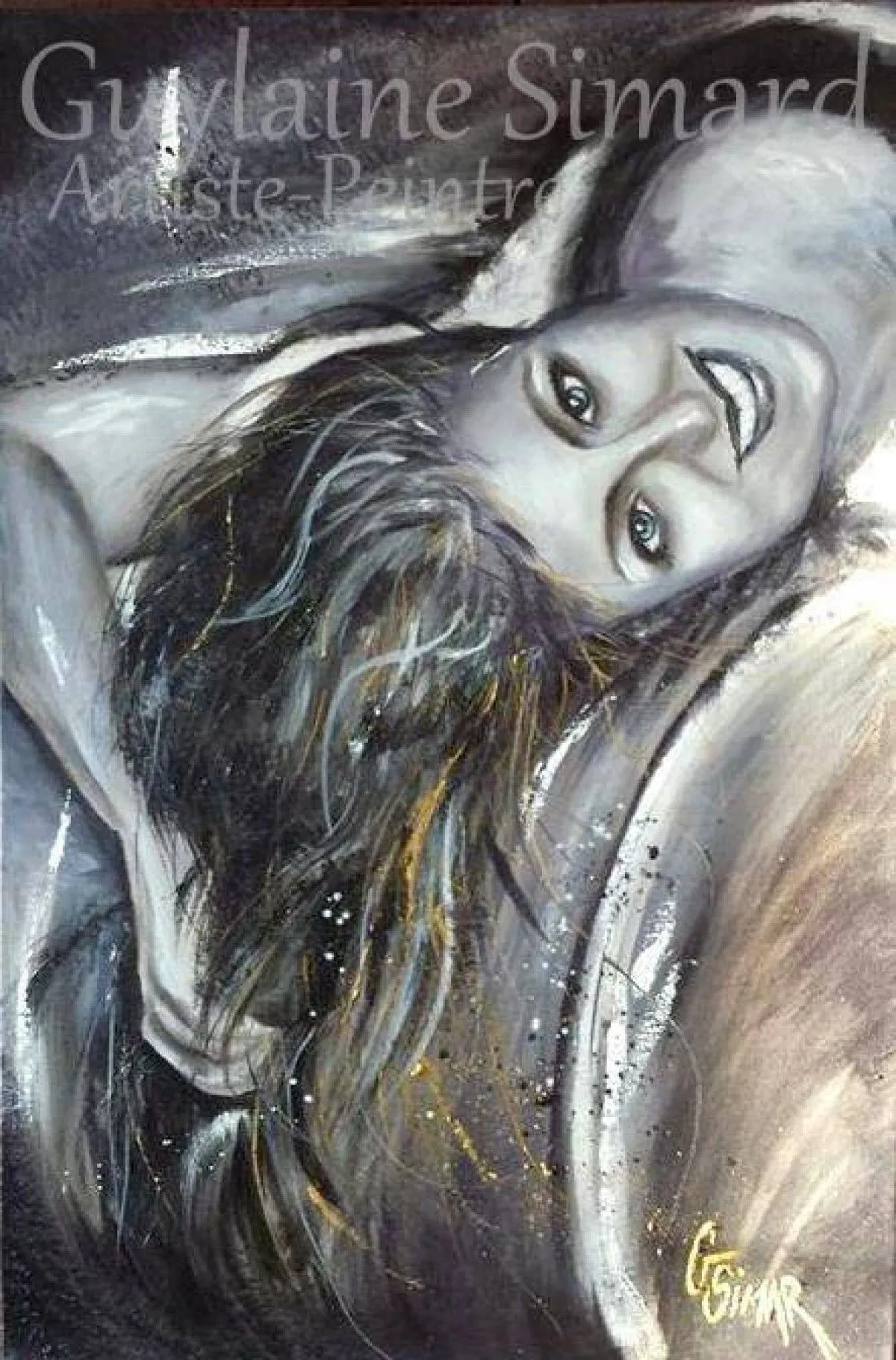 Autoportrait ( Selfy), artwork by Guylaine Simard