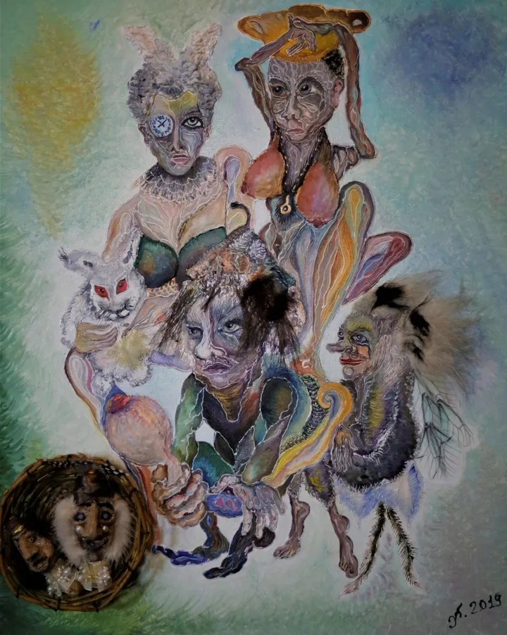 Time offsprings, œuvre de Eka Rukhadze