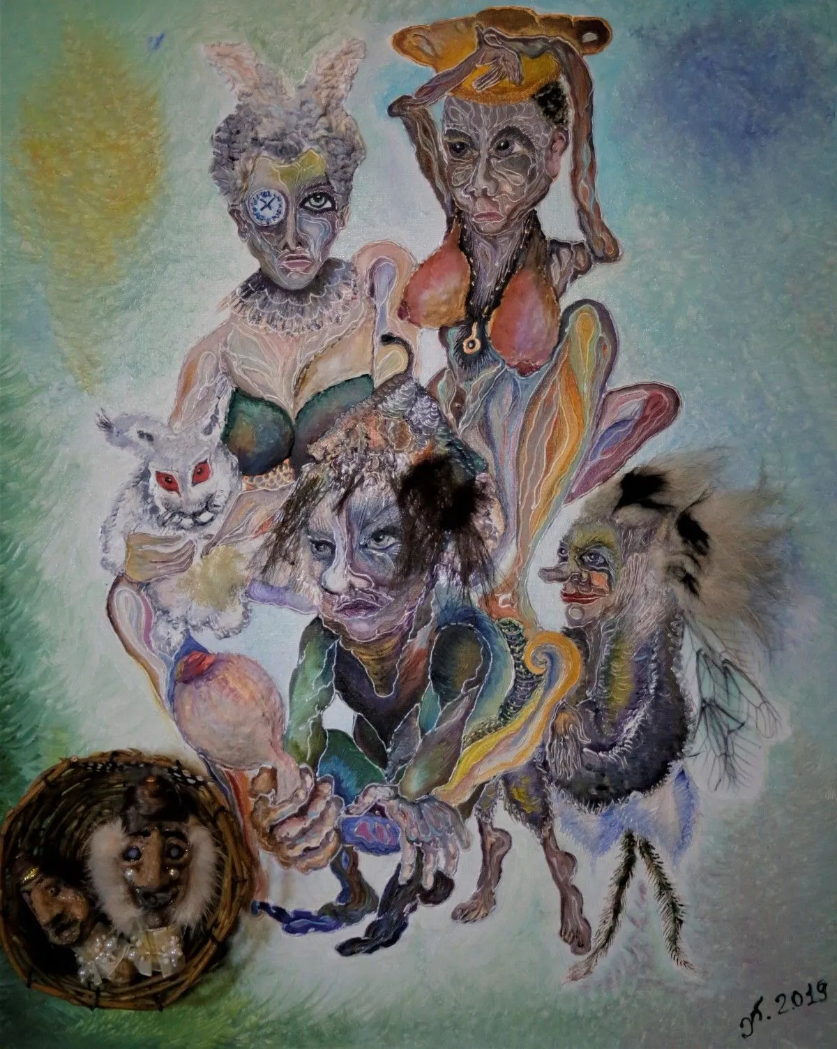 Time offsprings, œuvre de Eka Rukhadze