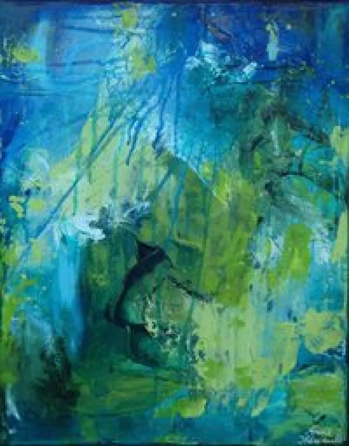 Caught in your storm, artwork by Anne Thériault