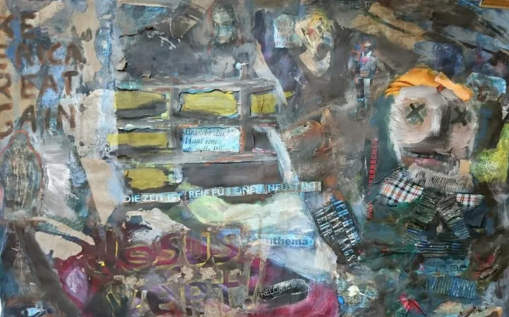 Jesus Wept (Revised), artwork by Kenneth Friend