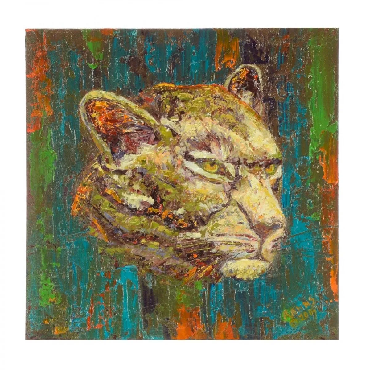 Cougar/sold, œuvre de Rebecca Manns