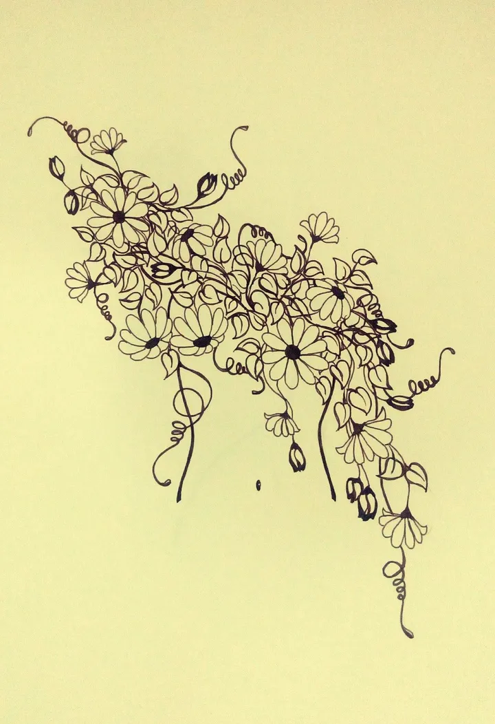 The vase., œuvre de Eesha Ikbal