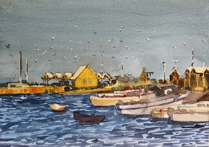 Isla Culatra, œuvre de Tito Llorente
