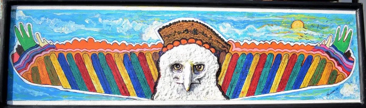 White Eagle, artwork by Denis Roucau
