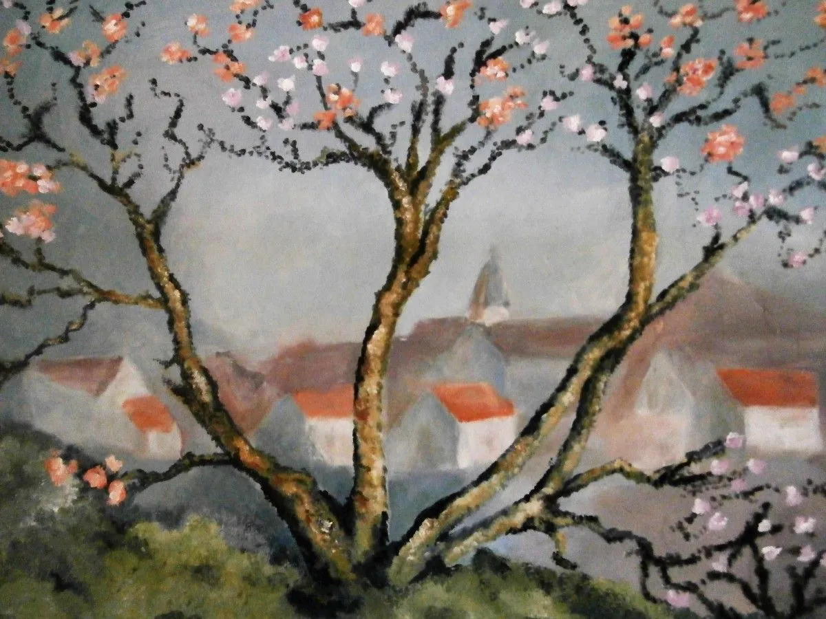 Au point du jour en France, artwork by Edith Wéris