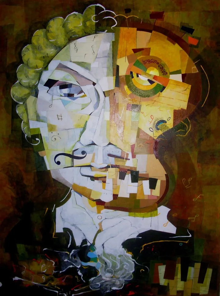 "Musician", artwork by Dicky Joe Santos