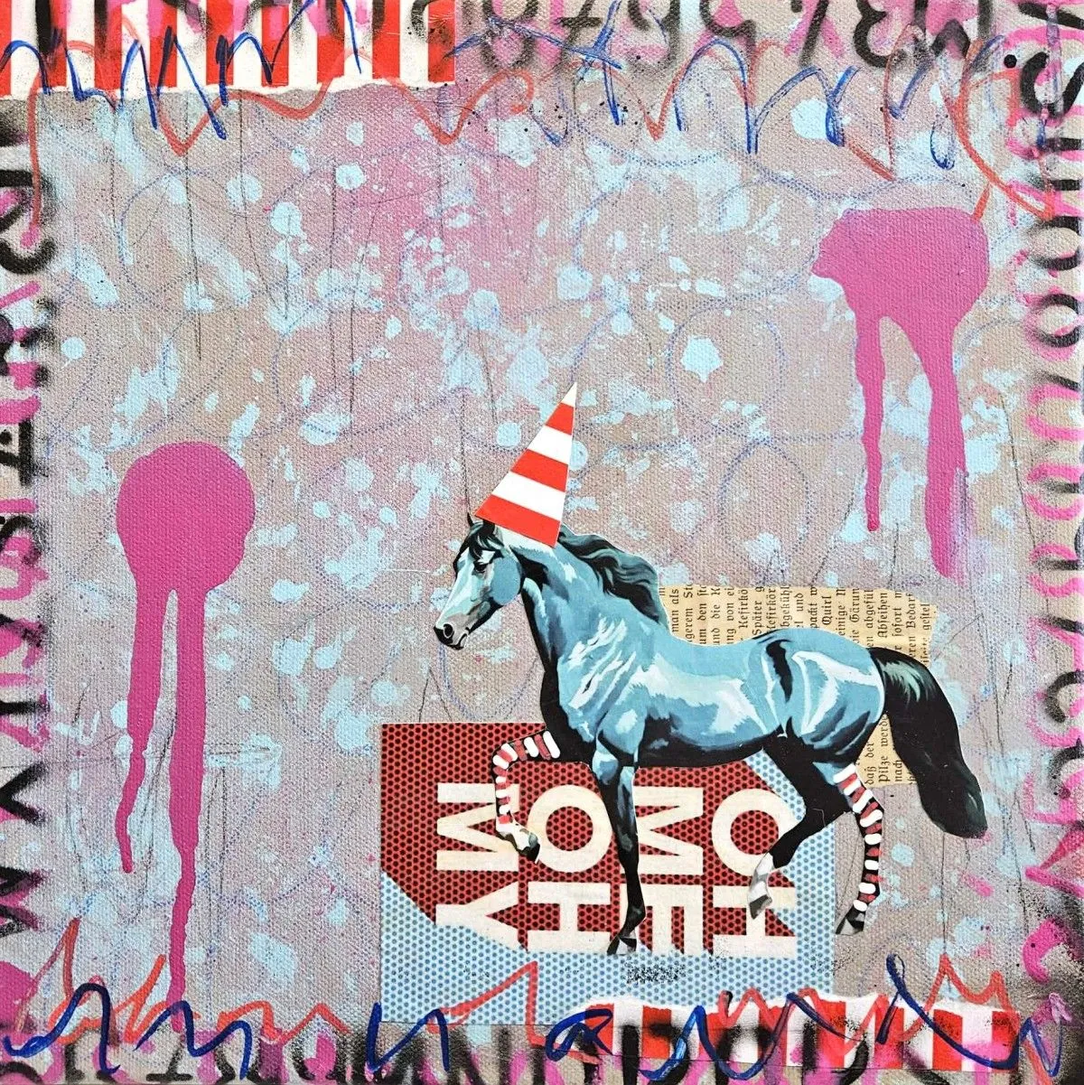 Oh My Horse, œuvre de Lorette C Luzajic