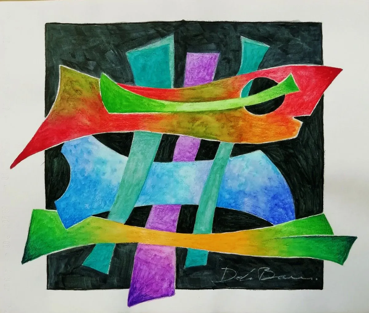 Shark, artwork by Jose Luis De la Barra Bellido