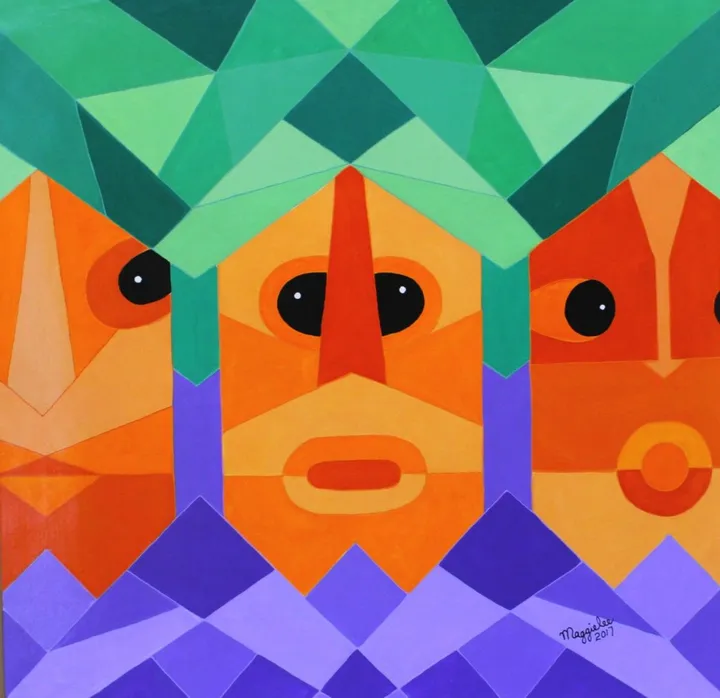 Triplets, œuvre de Maggie Lee