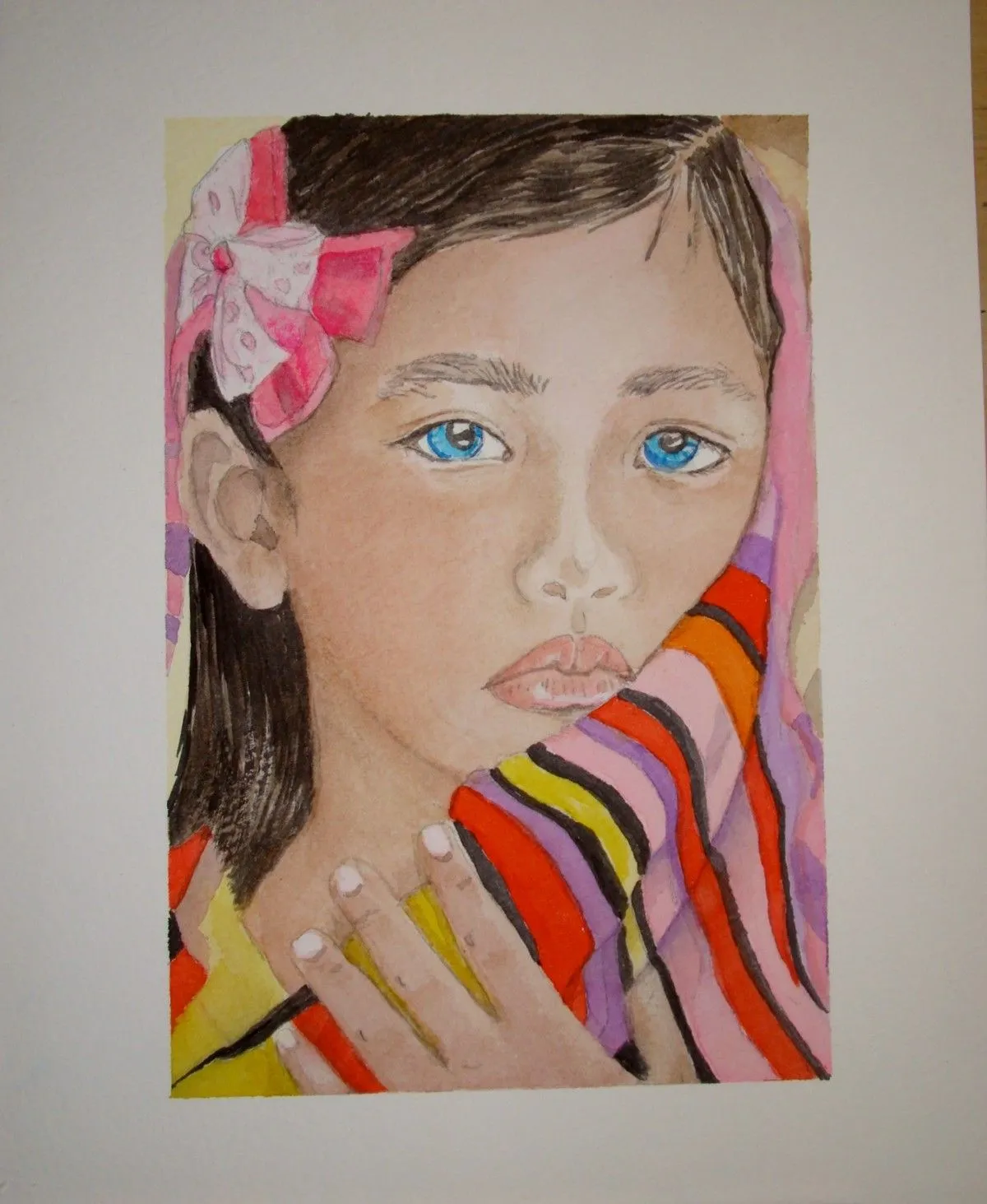 The look, œuvre de Sandee Ferreira