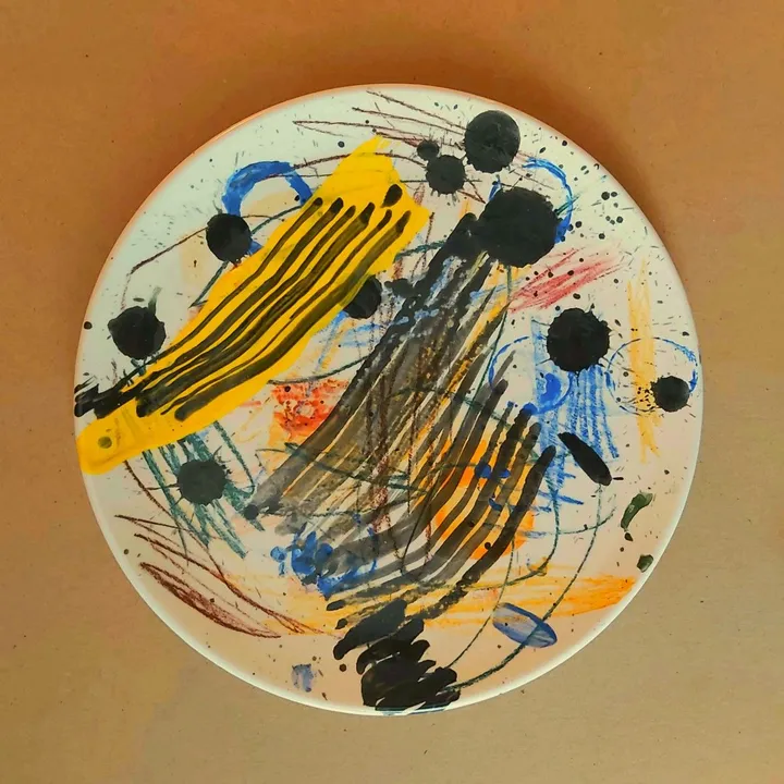 ASSIETTE 8, œuvre de MICHEL RABANELLY