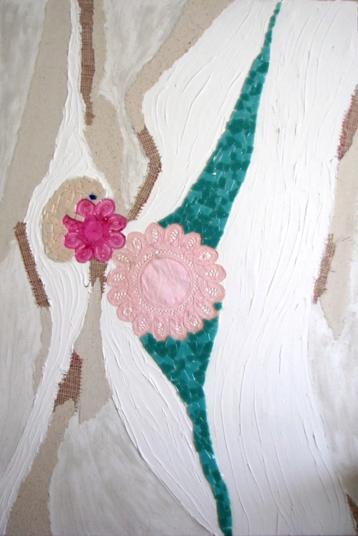 De l'une à l'autre, artwork by Anne-Line Schoovaerts