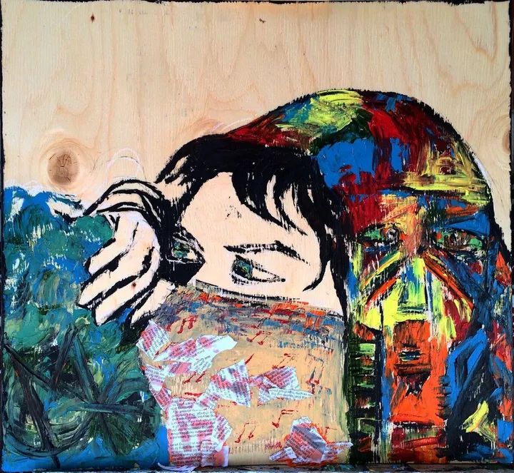 Masked, œuvre de Mariam Qureshi