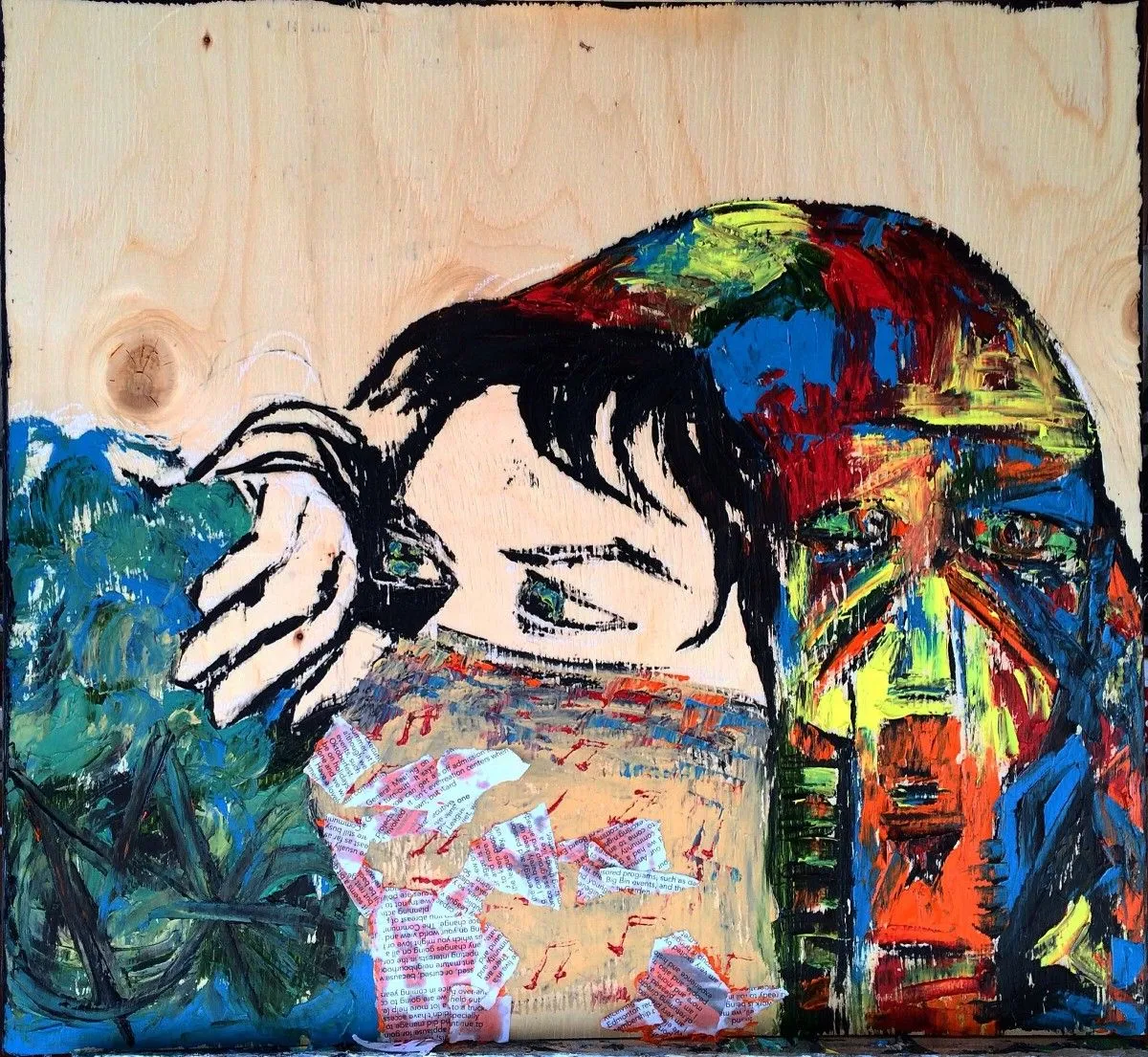 Masked, œuvre de Mariam Qureshi