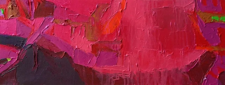 Pink Sky, artwork by Abhishek Kumar