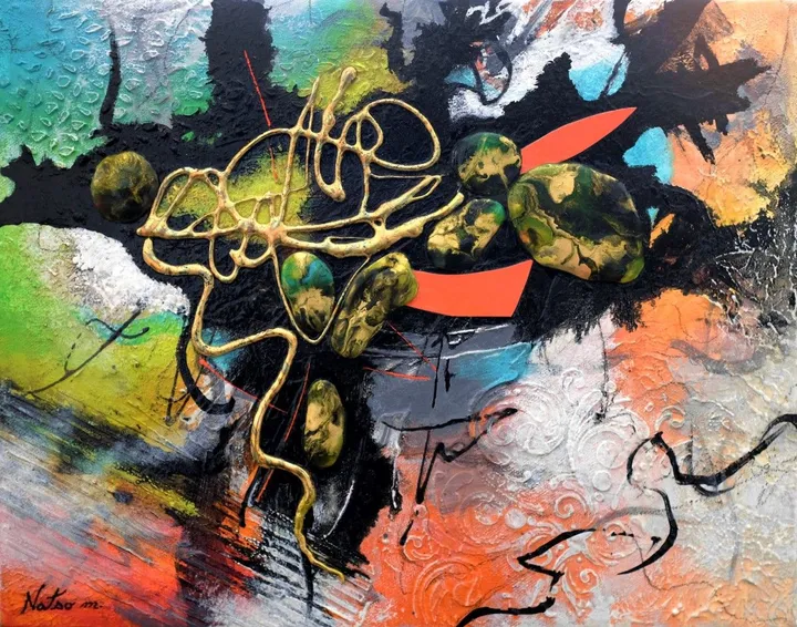 Kimono's Dance, œuvre de Nathalie Marino