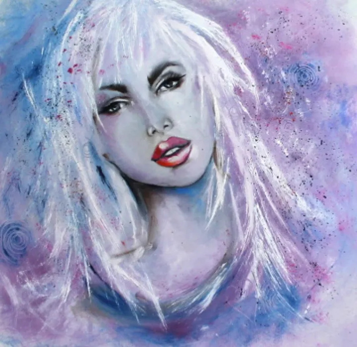 Blue Sky, artwork by Johanne Hebert Coulombe