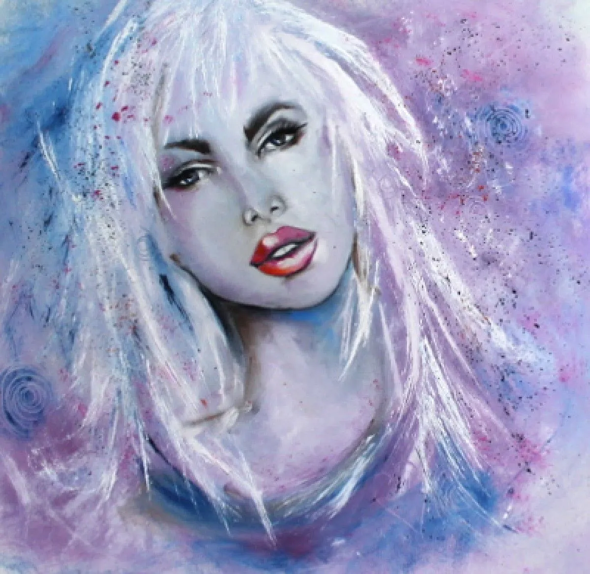 Blue Sky, artwork by Johanne Hebert Coulombe