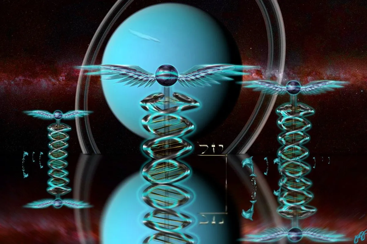 caduceus 2., artwork by Jason Lincoln Jeffers