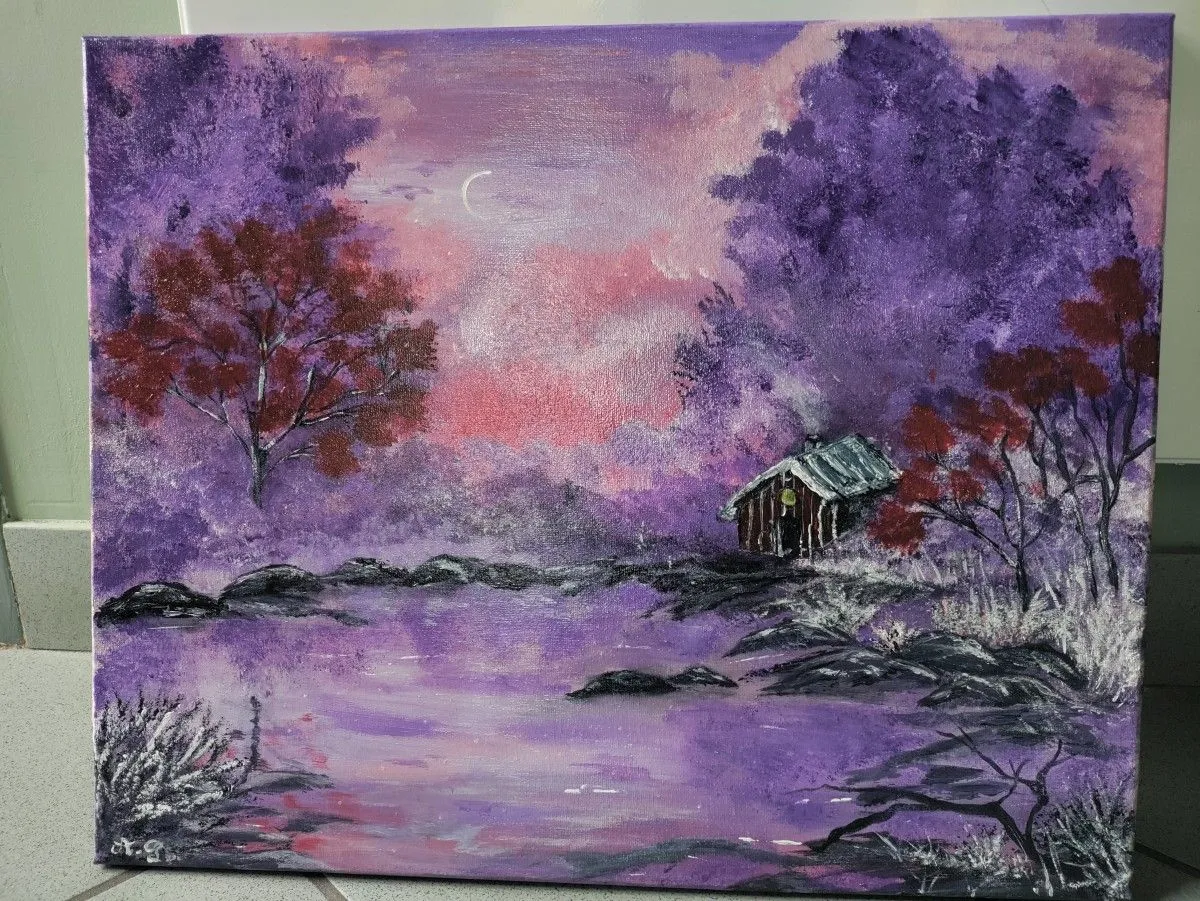 Ambiance automnale, artwork by Alexandra Guillon
