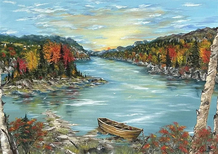 La magie des couleurs, artwork by Michel Cantin