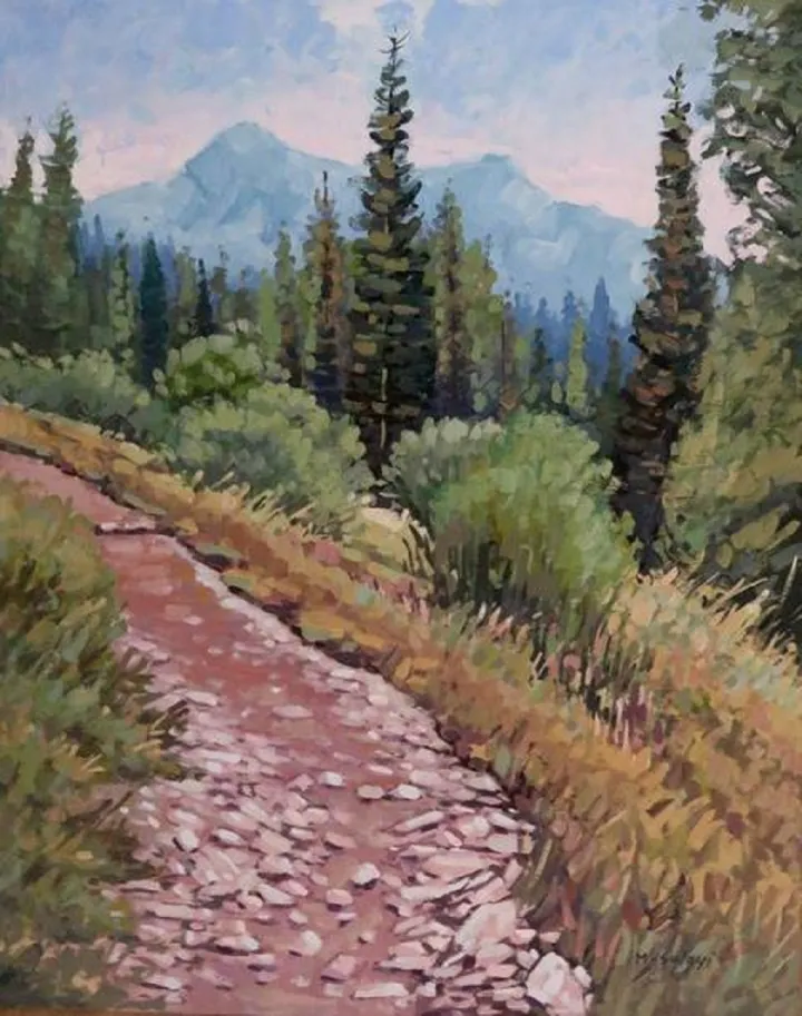 The Path, œuvre de M. Salayi