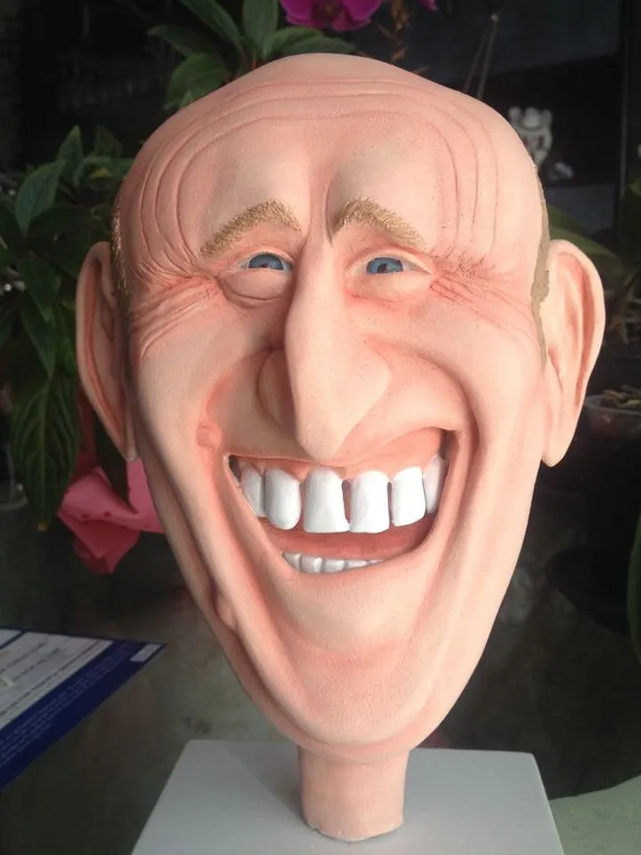 Bourvil, œuvre de David LEROUGE