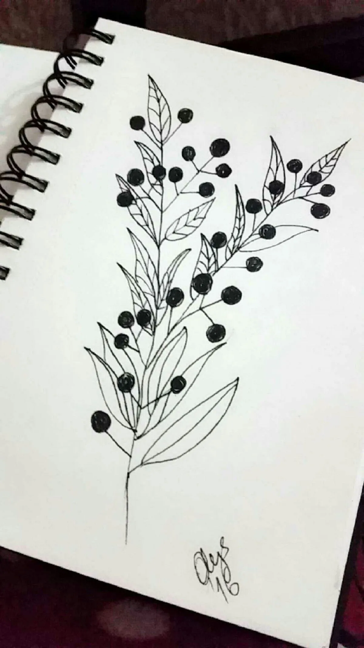 autmn, artwork by Aysegul Tasdemir
