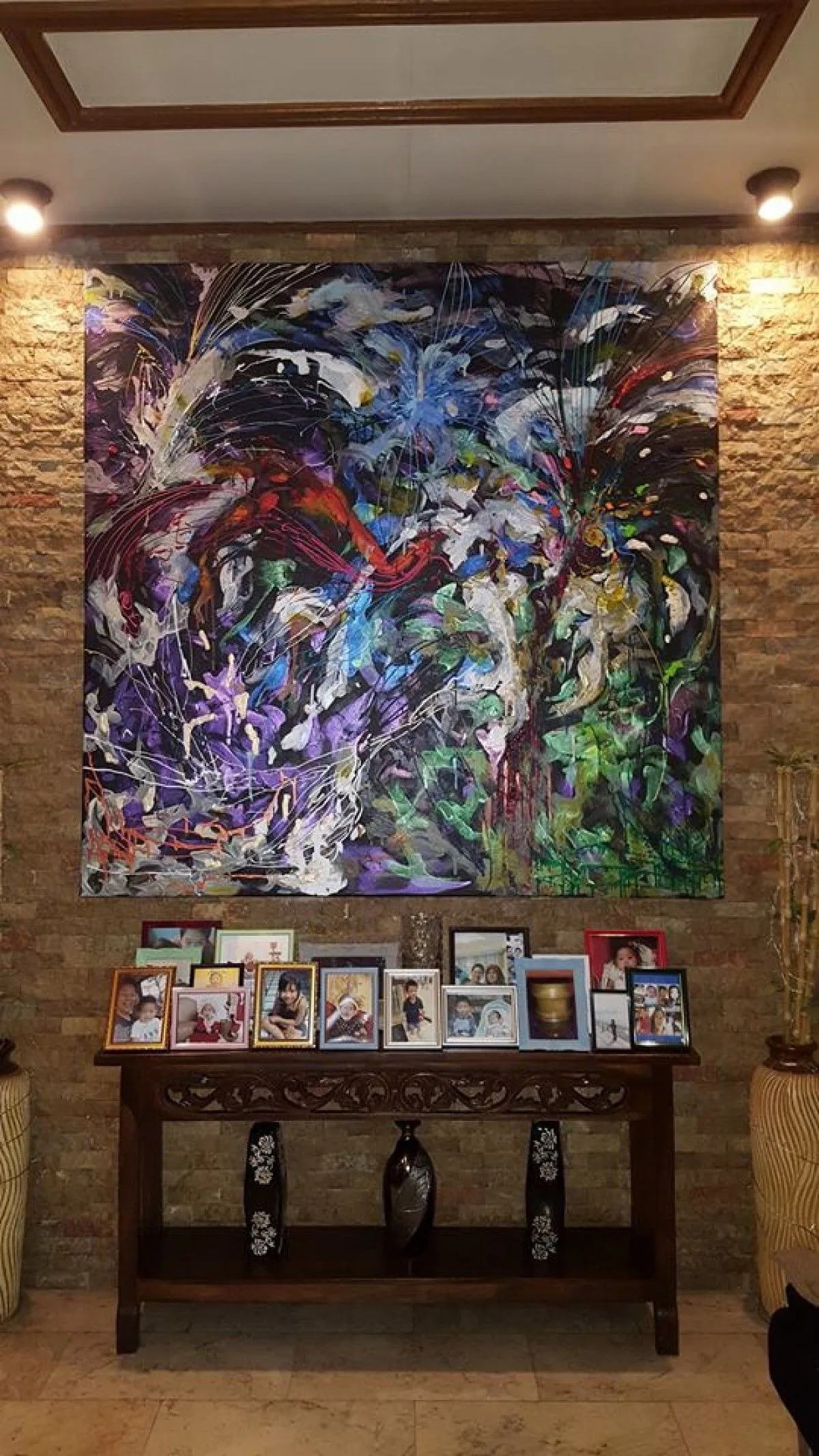 "Color Explosion", artwork by Dicky Joe Santos