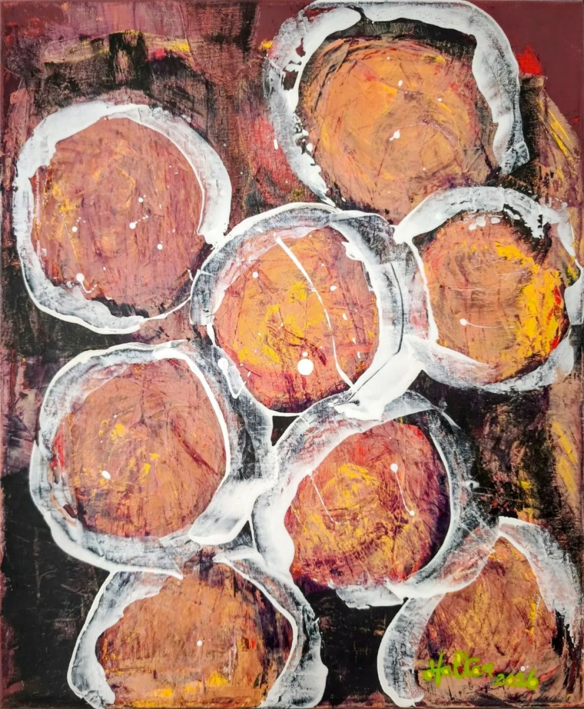 Bouquet, œuvre de Alain HALTER