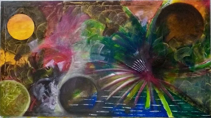 Espace, artwork by Nouri Nour