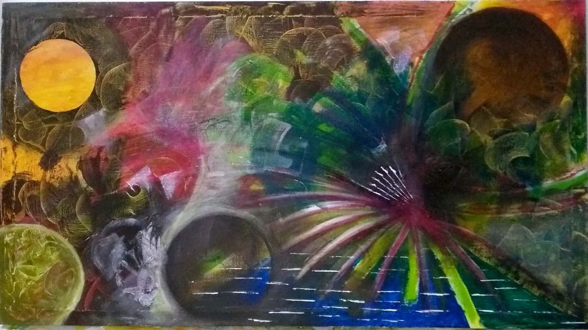Espace, artwork by Nouri Nour