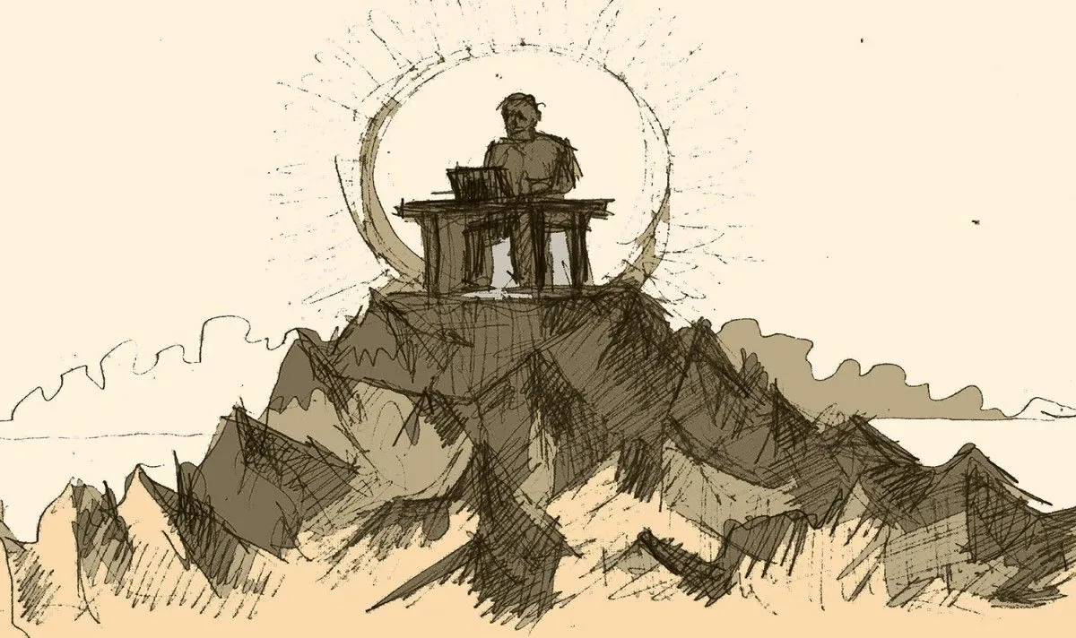 L'APOGEE - THE PEAK, œuvre de Jean Bessat