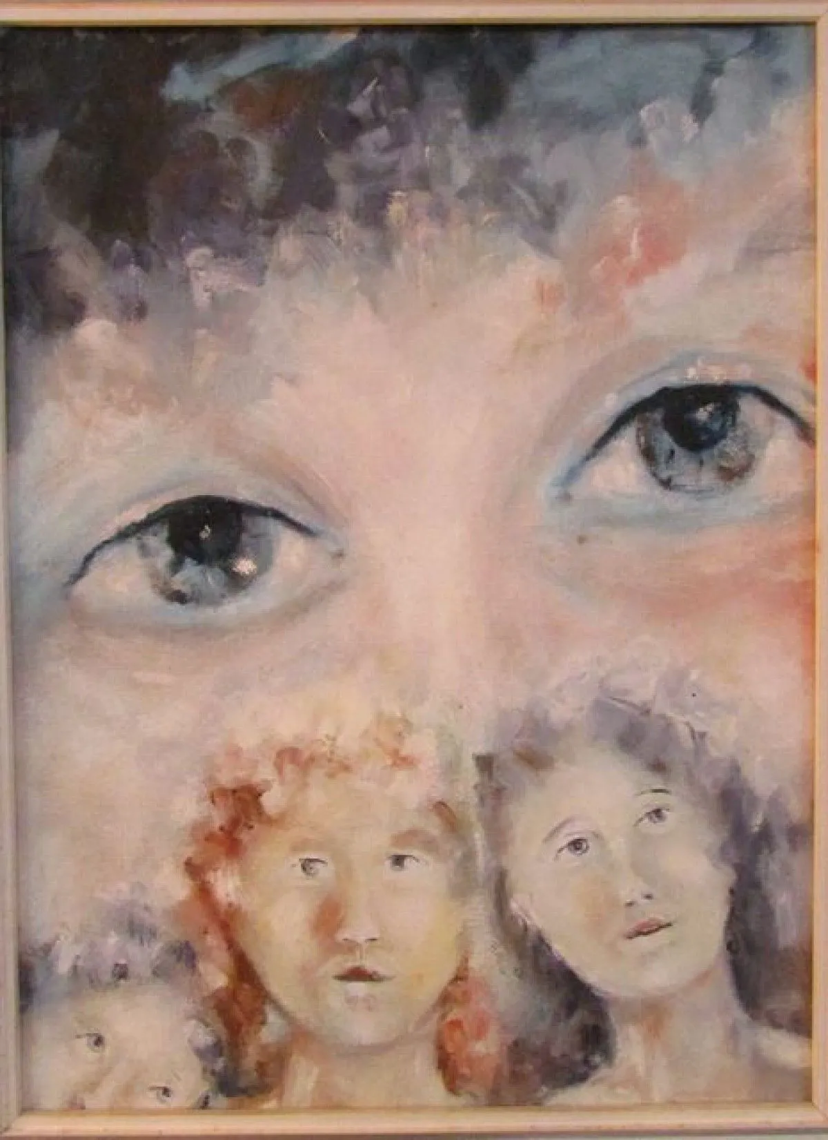 Miroir des yeux, œuvre de Lise Roy Valcourt