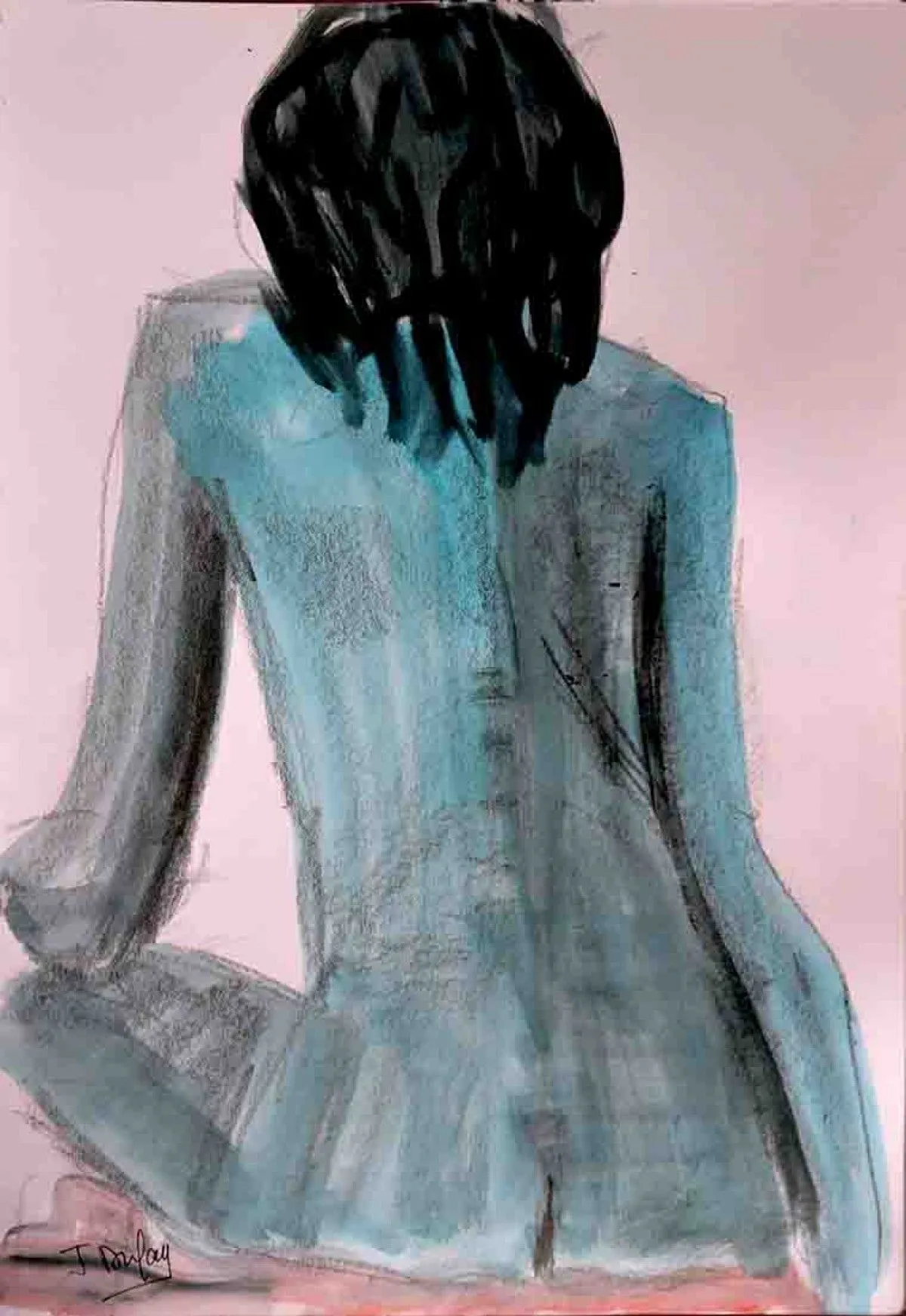 Nu féminin - bvs 2180319, artwork by Jérôme Dufay