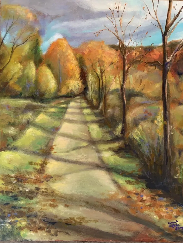 The Beach Path, artwork by Ursula Lampron