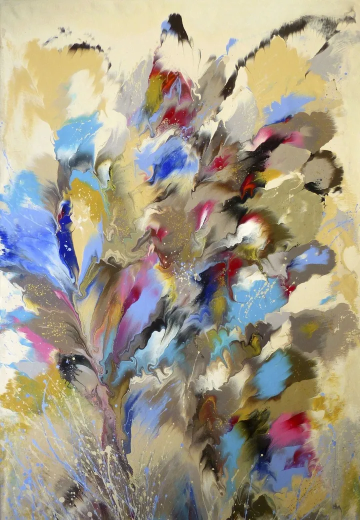 Wild Flowers, œuvre de IRINI KARPIKIOTI
